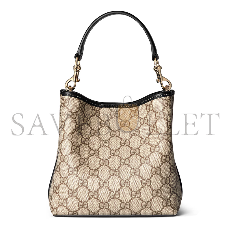 GUCCI GG EMBLEM SMALL BUCKET BAG 815118 (19*18*11cm)